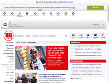 Tablet Screenshot of cyclingnews.nu